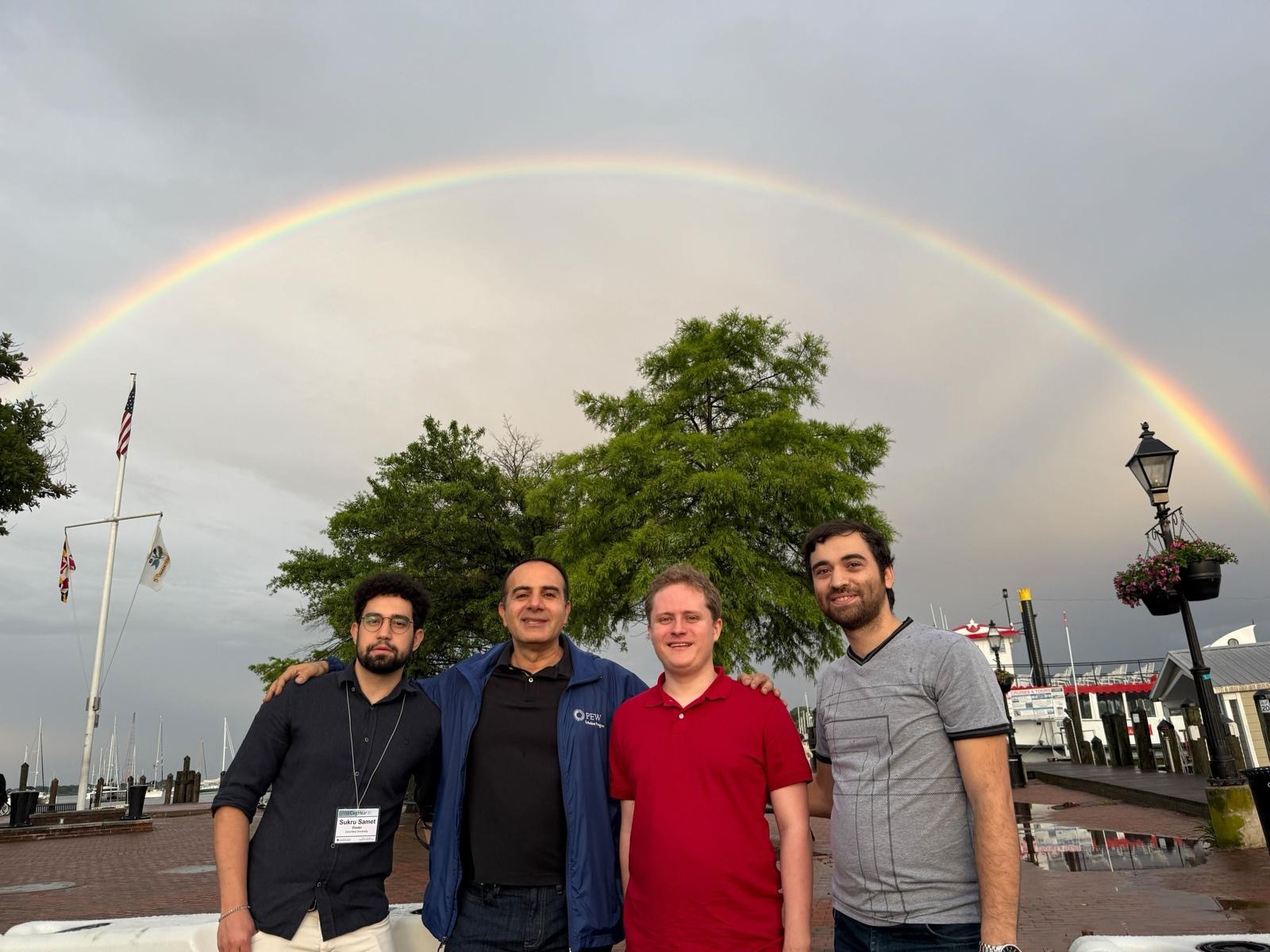 Rainbow in Maryland @CogHear 2025🌈