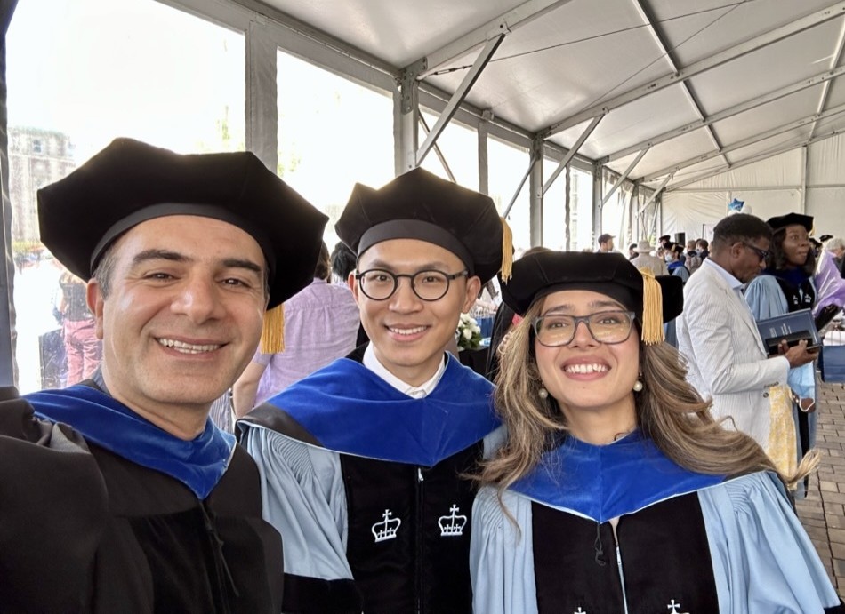 Cong and Prachi graduated. 🎓