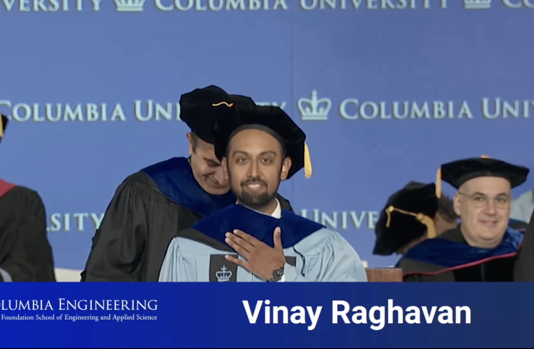 Vinay graduated! 🎓